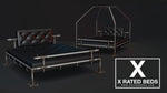 Made To Order Modern 'Pleasurable Canopy' Bondage Bed