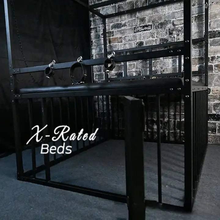 Made To Order 'Surrender' Bondage Bed – XRated Beds